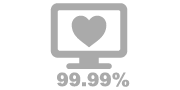 稼働率99.99%