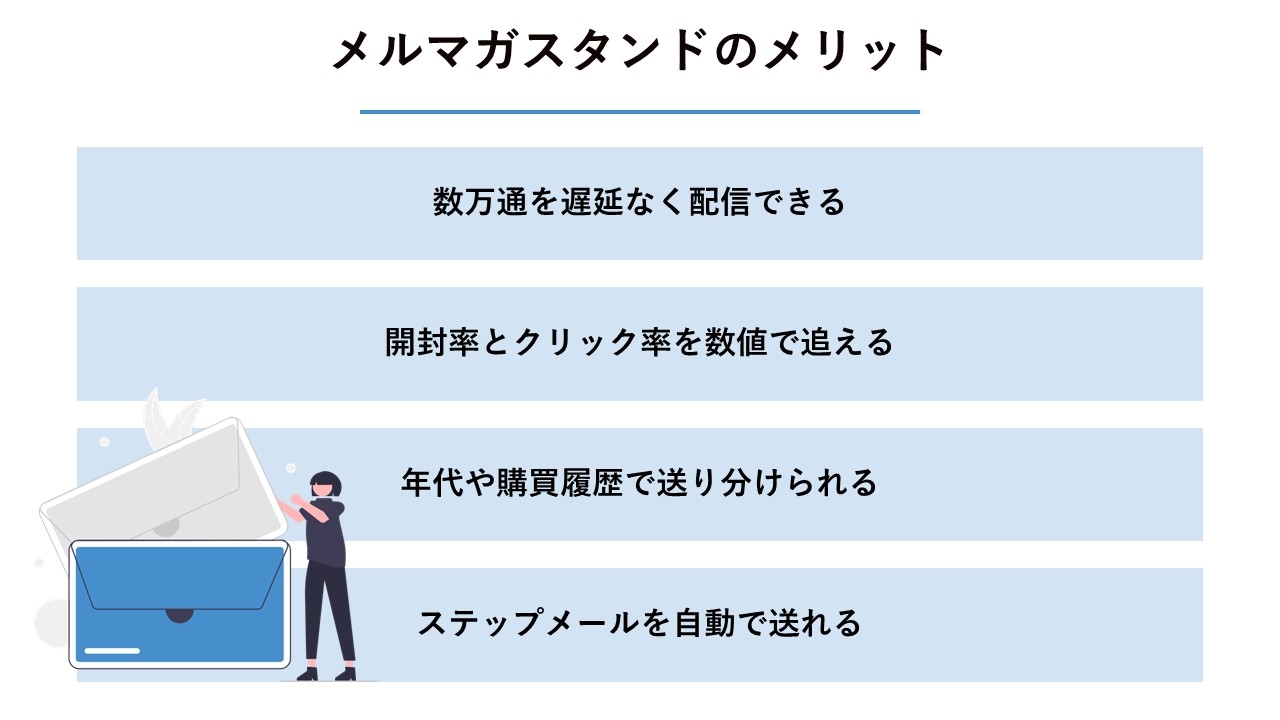 メルマガスタンドのメリット